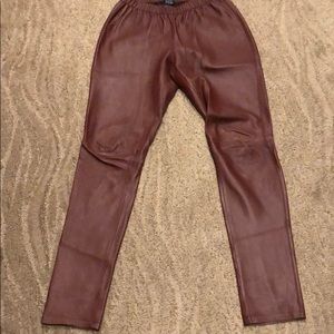 Neiman Marcus Leather Collection leggings